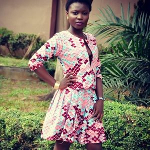 African Print Jacket & Skirt